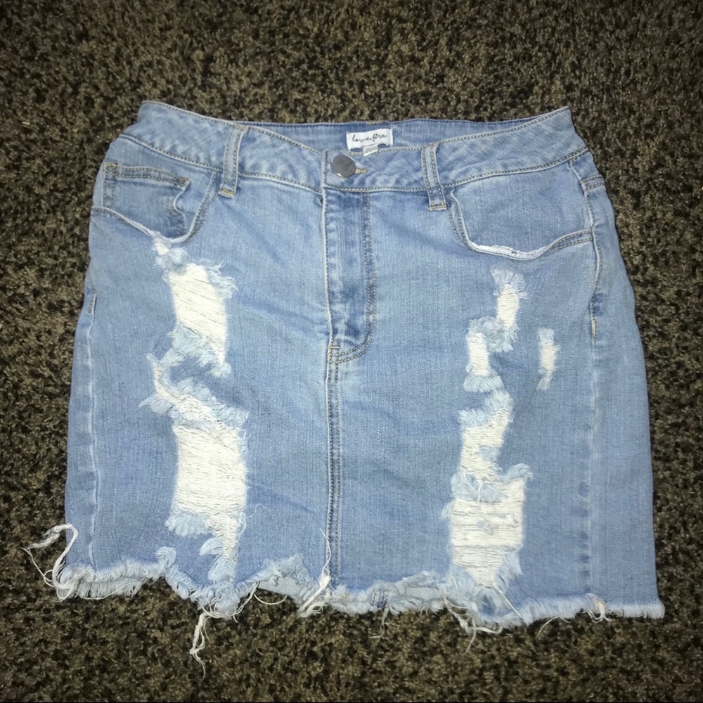 Jean skirt